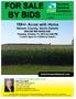 158+/- Acres with Home Nelson County, North Dakota SEALED BID DEADLINE: Tuesday, October 13, 2015 by 5:00 PM Contact Agent for Additional Details!