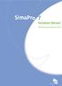 SimaPro 7. Database Manual. The Dutch Input Output 95 library. product ecology consultants