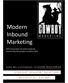 Modern Inbound Marketing. 92% of purchase decisions begin by researching the product needed online.