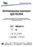 Schistosoma mansoni IgG ELISA
