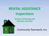 RENTAL ASSISTANCE Inspections Division of Housing and Homeless Services