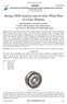 Design, FEM Analysis and of Alloy Wheel Rim of a Four Wheeler