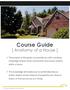 Course Guide. [ Anatomy of a House ]