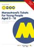 Merseytravel s Tickets For Young People Aged 5-18