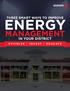 ENERGY MANAGEMENT IN YOUR DISTRICT THREE SMART WAYS TO IMPROVE OPTIMIZE / INVEST / EDUCATE