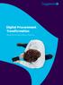Digital Procurement Transformation. Shaping the Procurement function of tomorrow