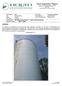 Tank Inspection Report Town of Christiansburg, VA Hills Tank Liquid Engineering Corporation 36903