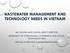CONTENT Situation of industrial wastewater management Treatment Technological Needs 2