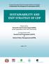 SUSTAINABILITY AND EXIT STRATEGY OF CDP
