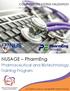 NUSAGE PharmEng. Pharmaceutical and Biotechnology Training Program COMPUTERIZED SYSTEM VALIDATION