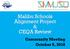 Malibu Schools Alignment Project & CEQA Review. Community Meeting October 9, 2018