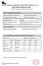 Quanzhou Kaiying Power Supply & Electrical Equip Co., Ltd. MSDS (Material Safety Data Sheet)