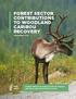 FOREST SECTOR CONTRIBUTIONS TO WOODLAND CARIBOU RECOVERY