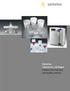 Sartorius Laboratory catalogue Products for research and quality control
