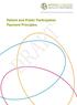 Patient and Public Participation Payment Principles