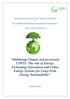 Mobilising Climate Action towards COP21: The role of Energy Technology Innovation and Urban Energy Systems for Long-Term Energy Sustainability
