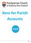 Xero for Parish Accounts