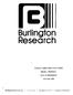 Researc n. Burlingto TOXICITY REDUCTION EVALUATION PHASE I PROPOSAL CITY OF HENDERSON JANUARY 1995