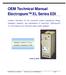 OEM Technical Manual Electropure XL Series EDI