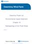 Oweninny Wind Farm. Oweninny Power Ltd. Environmental Impact Statement. Chapter 18. Hydrogeology of Iron Flush Areas