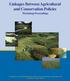 Linkages Between Agricultural and Conservation Policies Workshop Proceedings