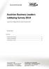 Austrian Business Leaders Lobbying Survey 2014