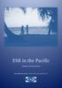ESR in the Pacific. Summary of recent activities. Key Contact: Jan Gregor, Science Leader,