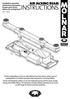 INSTRUCTIONS AIR JACKING BEAM. Installation, operation maintenance instructions & spare parts list for Molnar Air Jacking Beam JB11 / JB11A