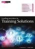 Training Solutions. Leading providers in