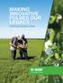 MAKING INNOVATIVE PULSES OUR LEGACY Pulse Solutions Guide