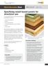 Specifying wood-based panels for structural use