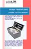 Heated FID OVF Portable THC/TVOC Analyzer