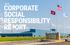CORPORATE SOCIAL RESPONSIBILITY REPORT