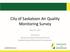 City of Saskatoon Air Quality Monitoring Survey