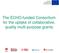 Funded by European Union Humanitarian Aid. The ECHO-funded Consortium for the uptake of collaborative, quality multi-purpose grants