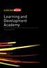 Learning and Development Academy. Published 2014