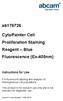 CytoPainter Cell Proliferation Staining Reagent Blue Fluorescence (Ex-405nm)