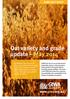 Oat variety and grade update May 2014