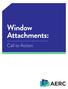 Window Attachments: Call to Action