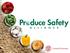 Module 1: Introduction to Produce Safety
