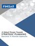 A Robust Process Towards. STRATEGIC PLANNING Execution In Business Expansion