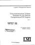 LMI. Telecommunications Volume Estimates for the Defense Transportation EDI Program. Logistics Management Institute