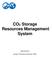 CO2 Storage Resources Management System