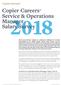 Service and operations managers are meeting the challenges and increased responsibilities of the rapidly evolving IT-based Copier Channel.
