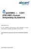 ab CD31 (PECAM1) Human SimpleStep ELISA Kit