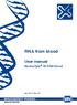 RNA from blood. User manual. NucleoSpin 96 RNA Blood. May 2014 / Rev. 02