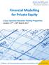 Financial Modelling for Private Equity