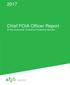 Chief FOIA Officer Report of the Consumer Financial Protection Bureau