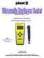 Model No: MET - U1A. Instruction Manual. Non-Destructive Hardness Tester! (201)