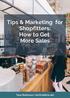 Tips & Marketing for Shopfitters: How to Get More Sales